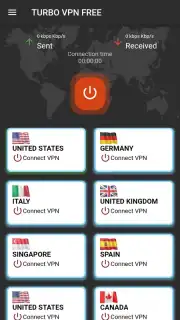 Turbo VPN Free screenshot 2