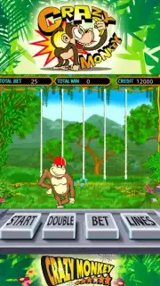 Crazy monkey slot screenshot 3