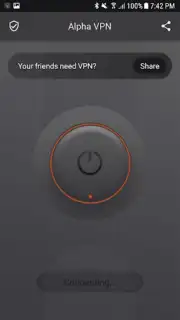 ALPHA VPN screenshot 3
