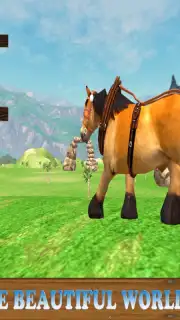Pony Horse Simulator Kids 3D screenshot 2