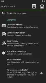 PojavLauncher (Minecraft: Java Edition) screenshot 2