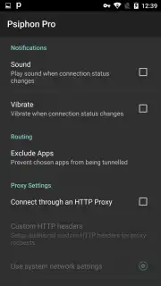 Psiphon Pro screenshot 7