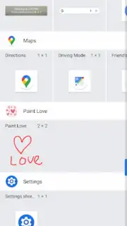 Paint Love - widget for couple screenshot 2