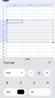 Google Sheets screenshot 2