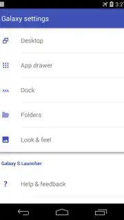 Galaxy S Launcher screenshot 2