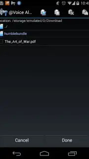 Voice Aloud Reader screenshot 3