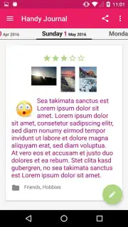 Handy Journal screenshot 2