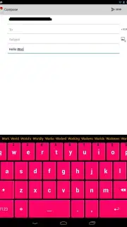 Pink Keyboard screenshot 16