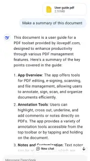 DeepSeek screenshot 3