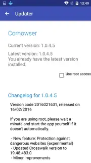 Cornowser screenshot 5