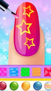 Nail Salon Game Girls Nail art screenshot 7