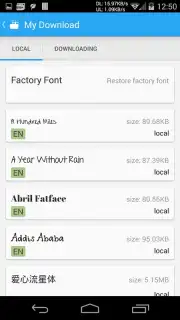 iFont (Expert of Fonts) screenshot 4