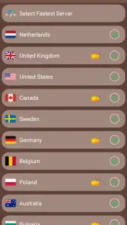X premium VPN screenshot 2