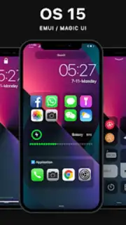 OS 15 Dark EMUI/Magic UI Theme screenshot 1