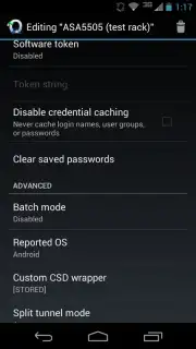 OpenConnect screenshot 4
