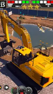 JCB Game Snow Excavator Games screenshot 4