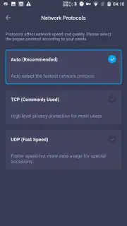 iTop VPN screenshot 1
