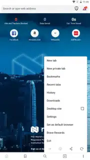 Brave Nightly (devs & testers) screenshot 2