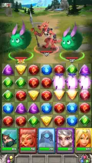 Dragon Strike: Puzzle RPG screenshot 4