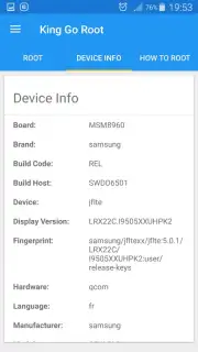 King Go Root Checker screenshot 2