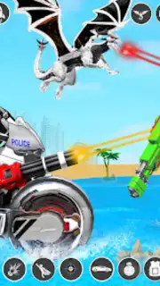 Dragon Robot Car Transform screenshot 4