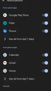 Google Pixel Watch screenshot 5