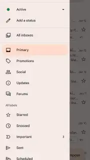 Gmail screenshot 1