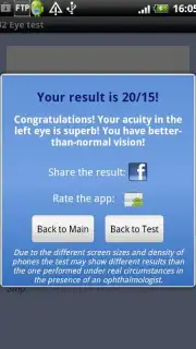 Eye test screenshot 6