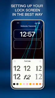 Lock Screen iOS 16 screenshot 4