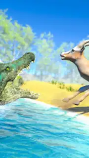 Wild Crocodile Family Sim Game screenshot 3