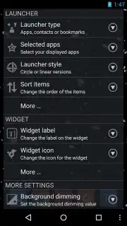 CircleLauncher light screenshot 2