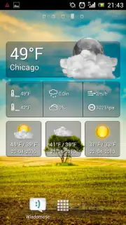 Cute Weather Widget screenshot 4