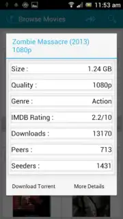 YIFY Torrents screenshot 2