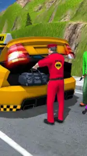 Taxi Games Driving Car Game 3D screenshot 1