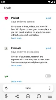 Yandex Browser screenshot 18