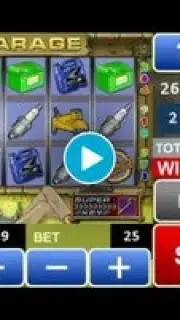 Garage slot machine screenshot 1