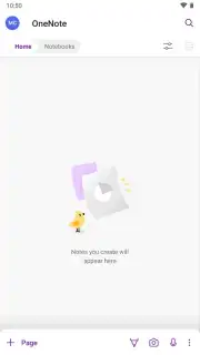 Microsoft OneNote screenshot 1