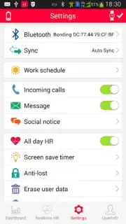 HPlus Watch screenshot 2
