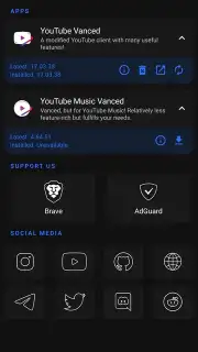 Vanced Manager screenshot 1