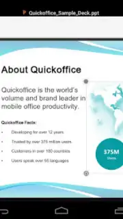 Quickoffice - Google Apps screenshot 1