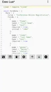 Exec Lua screenshot 7