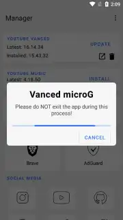 Vanced microG screenshot 6