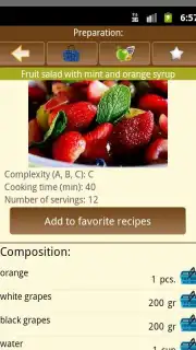 Salad recipes screenshot 2