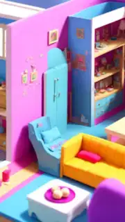 Doll House Design: Girl Games screenshot 2