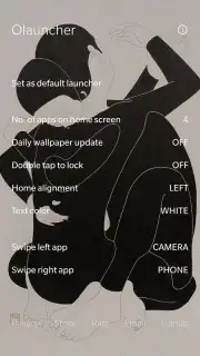 Olauncher screenshot 1