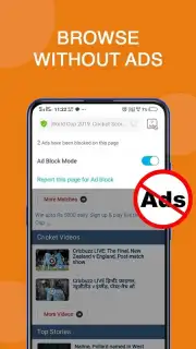 Vivo Browser screenshot 1