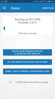 Degoo screenshot 5
