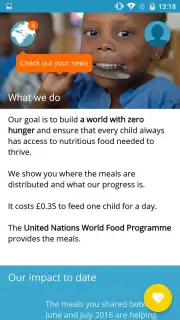ShareTheMeal screenshot 2