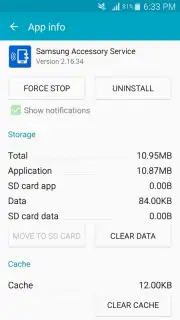 Samsung Accessory Service screenshot 4