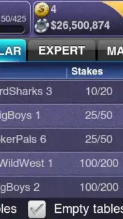 Texas HoldEm Poker Deluxe screenshot 1